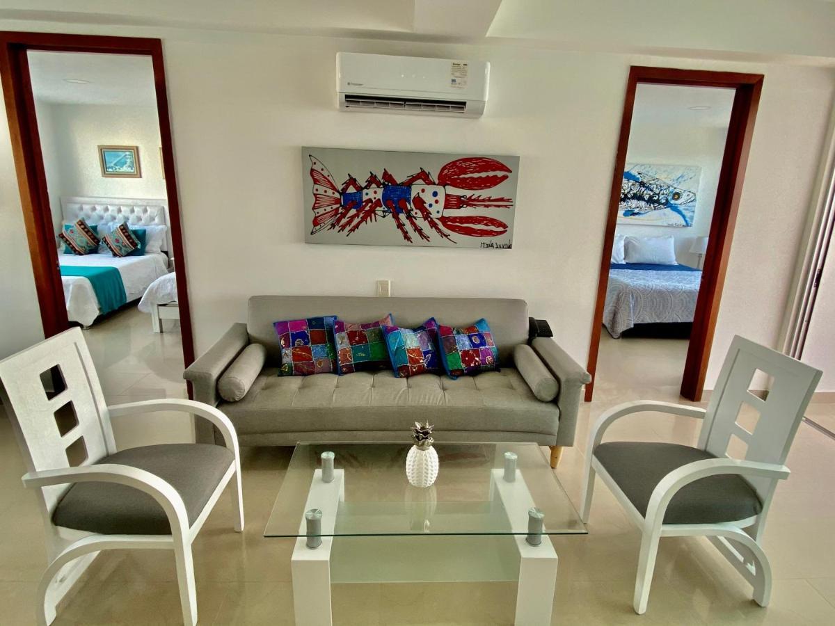 Apartmán Palmetto Bocagrande Oceanfront Cartagena Exteriér fotografie