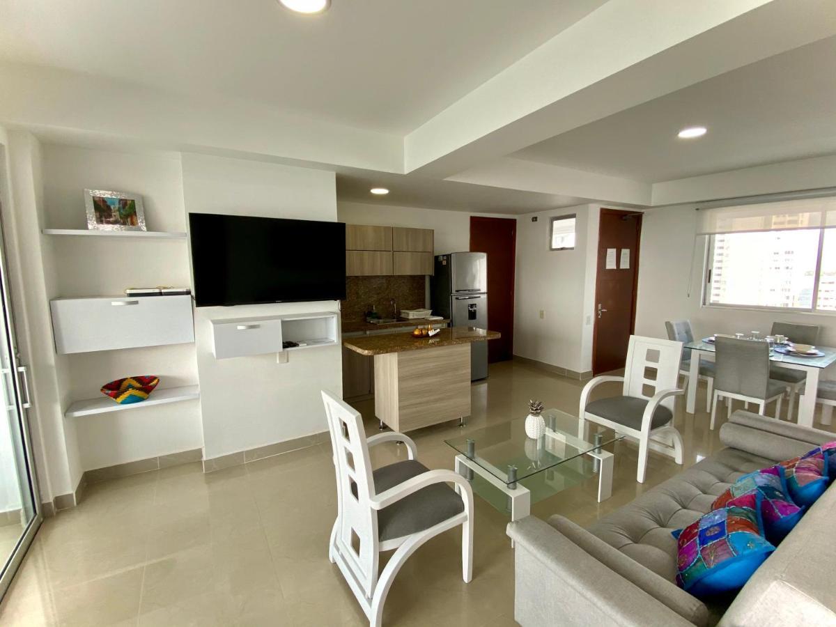 Apartmán Palmetto Bocagrande Oceanfront Cartagena Exteriér fotografie