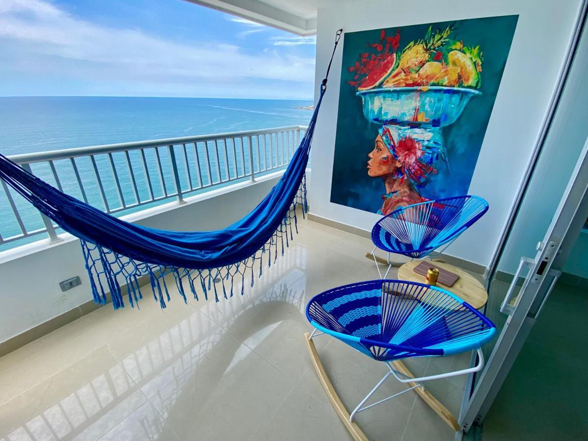 Apartmán Palmetto Bocagrande Oceanfront Cartagena Exteriér fotografie