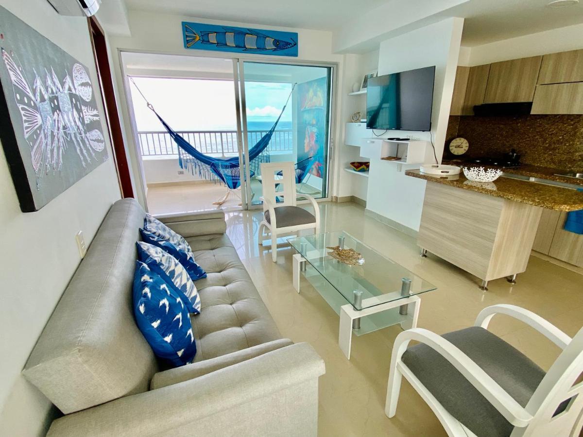 Apartmán Palmetto Bocagrande Oceanfront Cartagena Exteriér fotografie