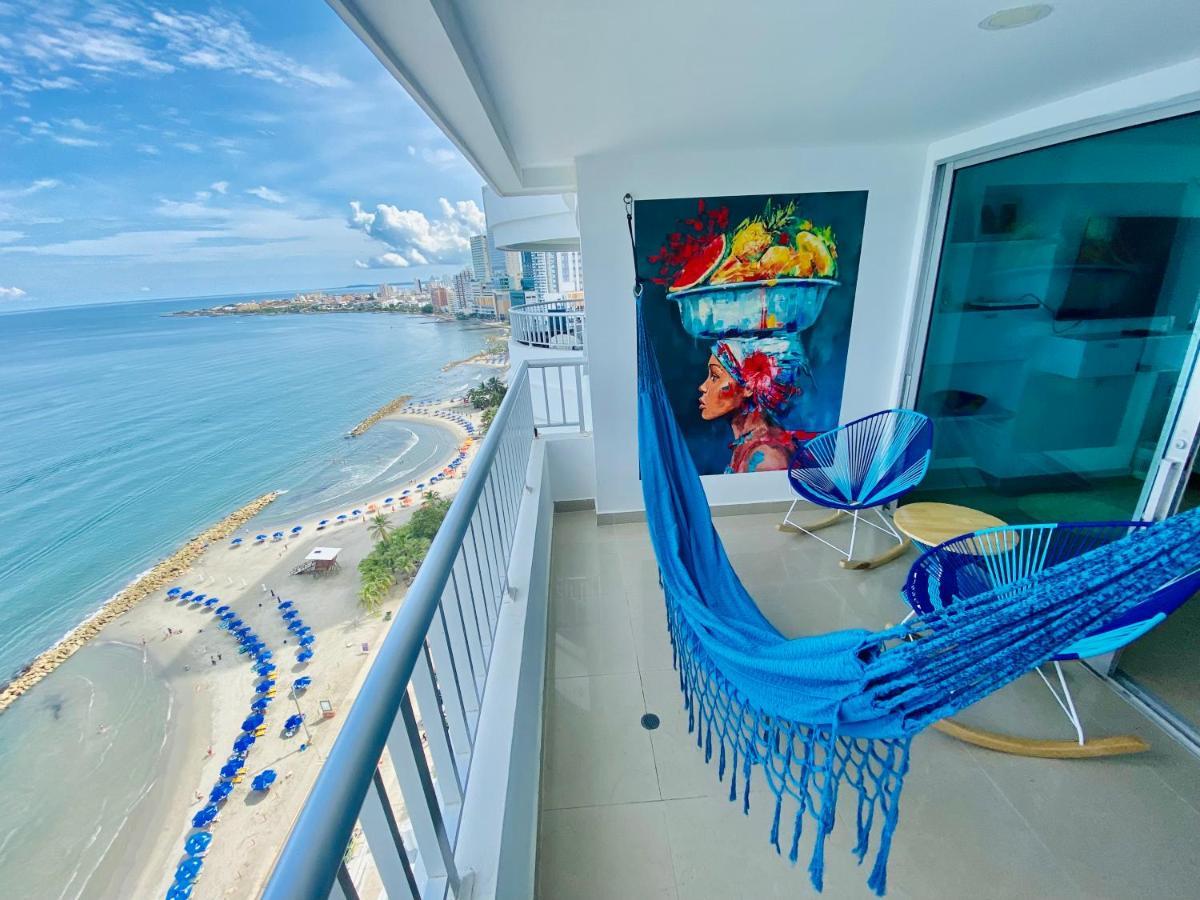 Apartmán Palmetto Bocagrande Oceanfront Cartagena Exteriér fotografie